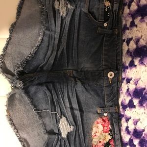 Jean shorts